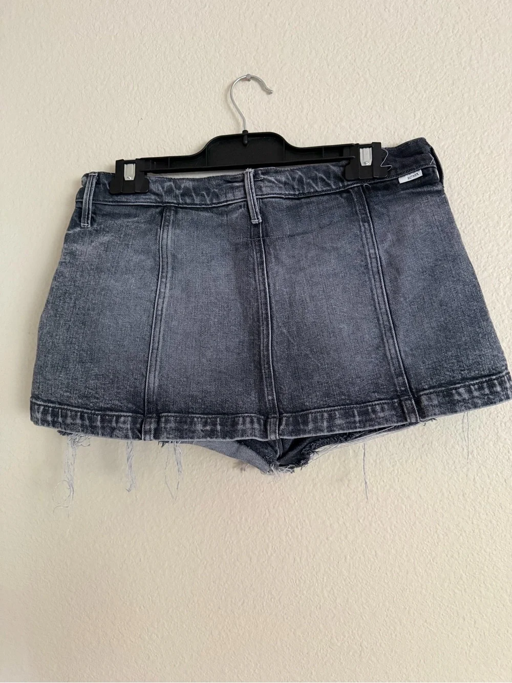 Mother the Breaker Mini Skort Shadow Dancing Black Size 29